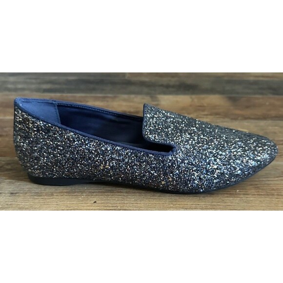 Birdies The Starling Starlight Glitter Loafer Flats Women's Size 7.5 - Picture 4 of 10